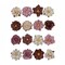 Farm Sweet Farm Collection Flowers - Fresh Bouquet - 16 Pcs, 1.5"